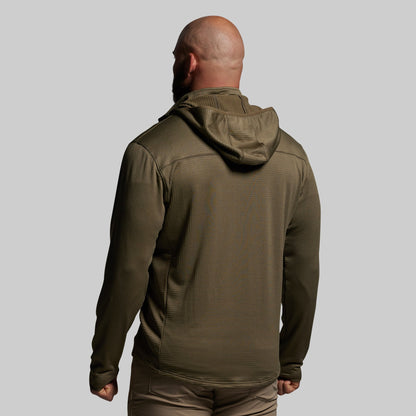 Quiver Half Zip Hoodie 2.0 (OD Green)