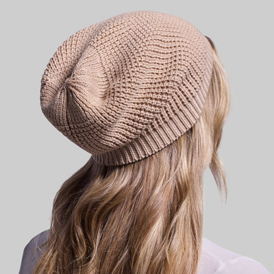 Primitive Waffle Knit Beanie (Wheat)