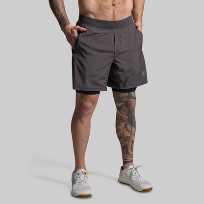 Versatile Short w/ Compression 7" (Gunmetal)