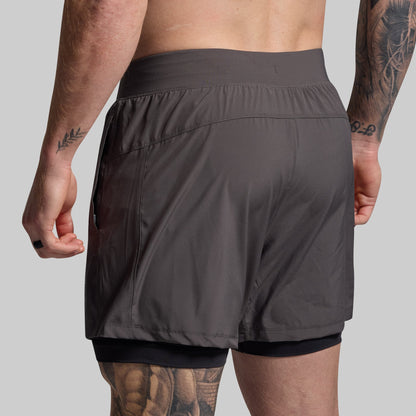 Versatile Short w/ Compression 5" (Gunmetal)