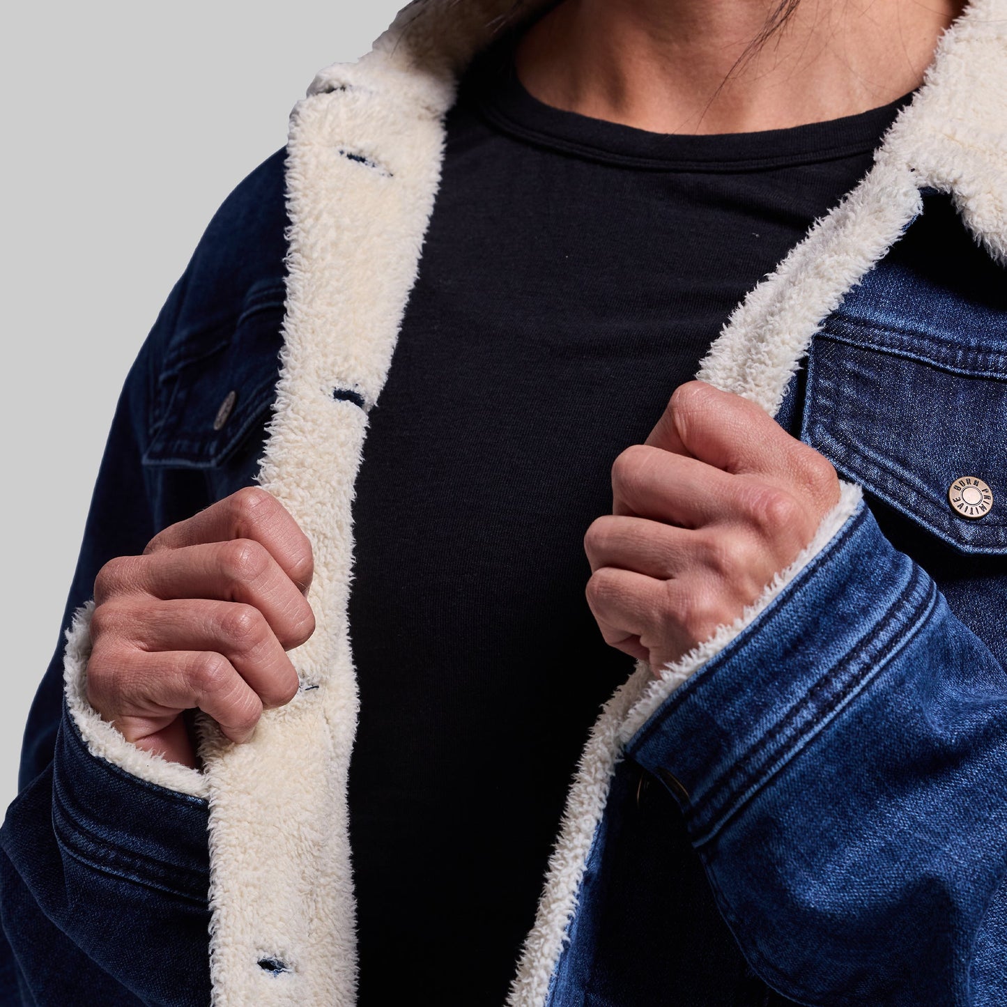 Women's FLEX Stretchy Pioneer Jacket 2.0 (Vintage Dark Wash)