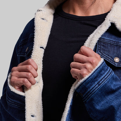 Women's FLEX Stretchy Pioneer Jacket 2.0 (Vintage Dark Wash)