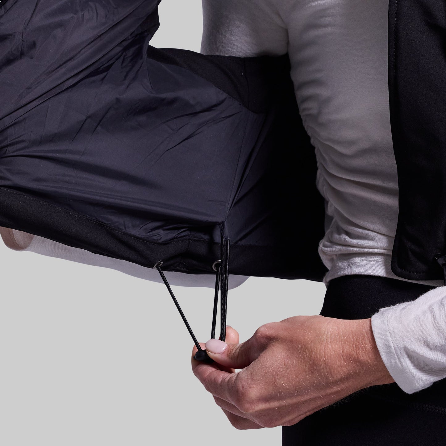 Fireside Cropped Puffer Vest (Black)