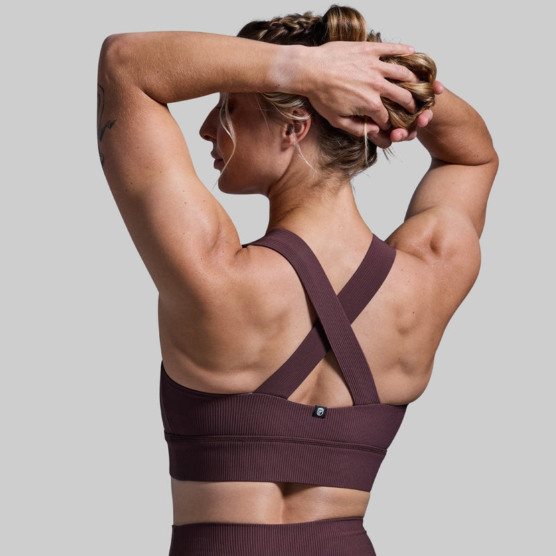 All or Nothing Sports Bra (French Roast)