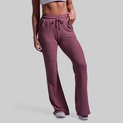 R and R Waffle Lounge Pant (Marsala)