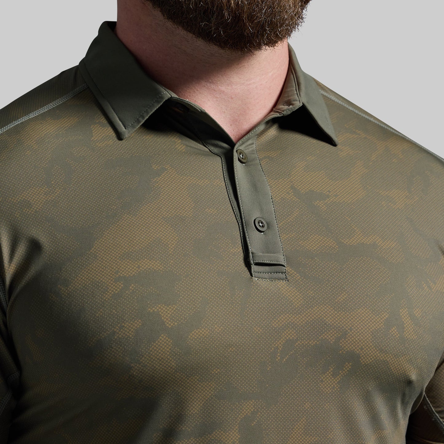 Men's Tek Polo (OD Green Camo)