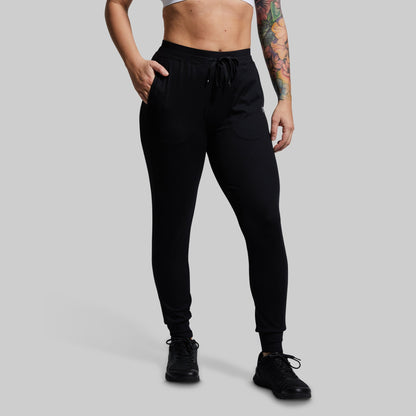 Women's Recovery Joggers (Black)