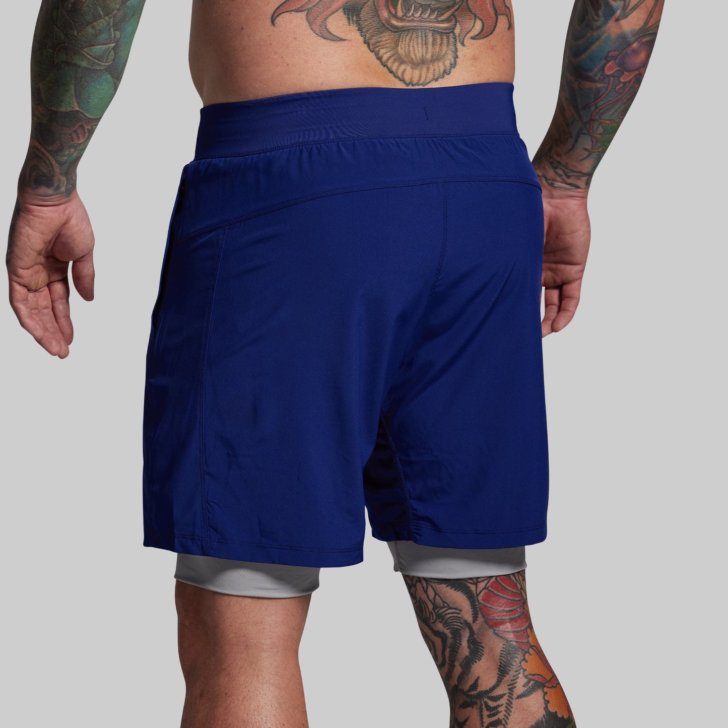 Versatile Short w/ Compression 7" (Cobalt)