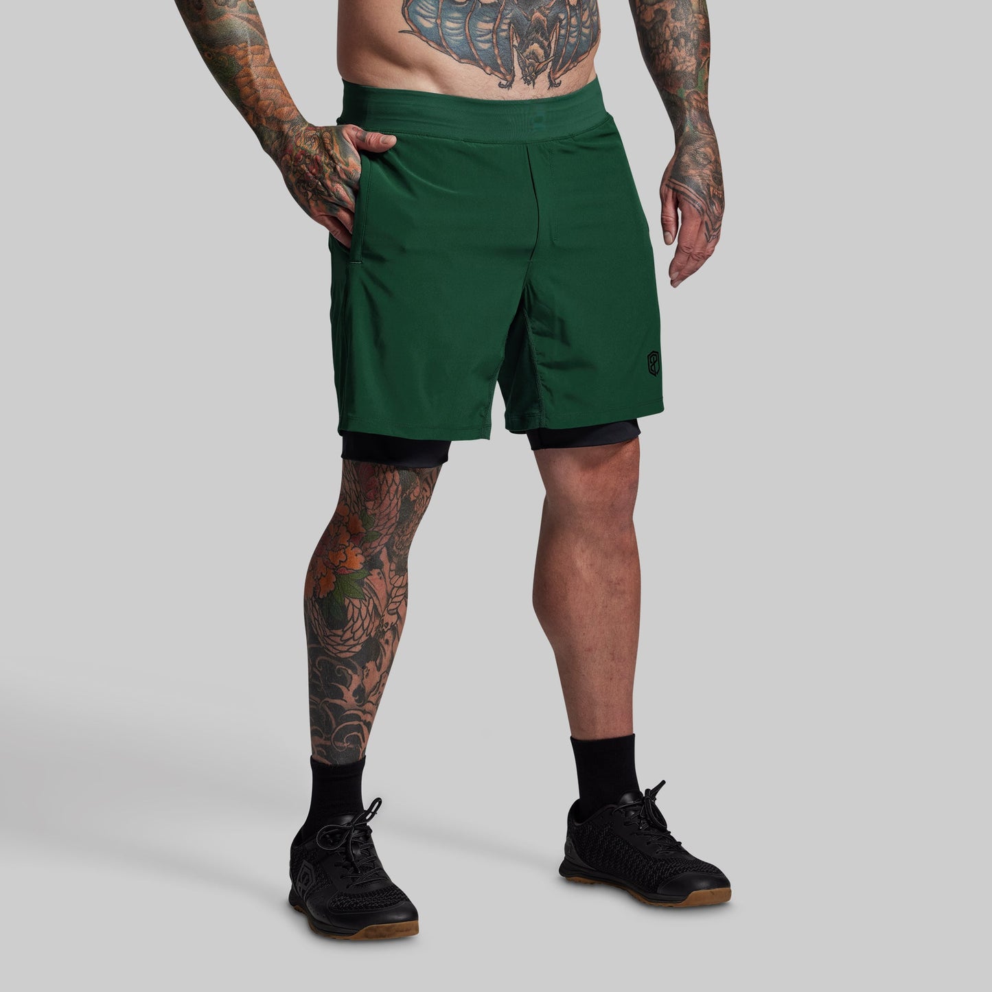 Versatile Short w/ Compression 7" (Grove)