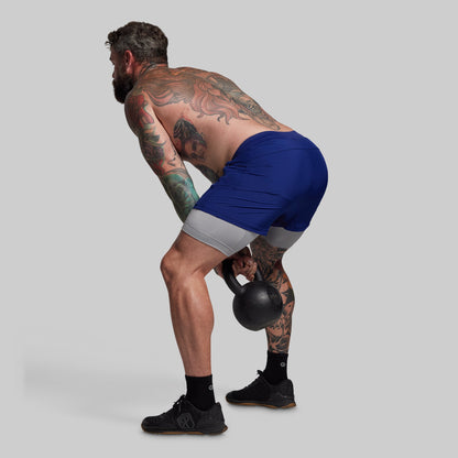 Versatile Short w/ Compression 7" (Cobalt)