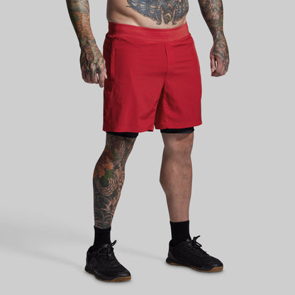 Versatile Short w/ Compression 7" (Adrenaline)