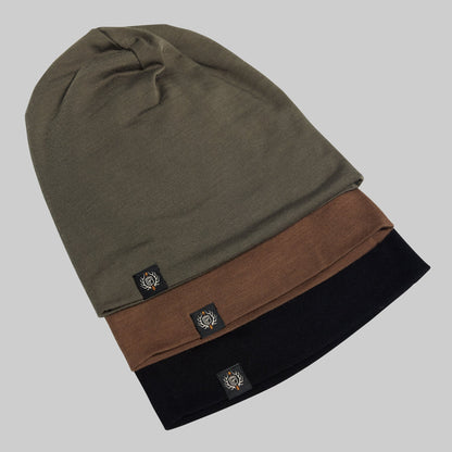 Ridgeline Merino Beanie 165 (OD Green)