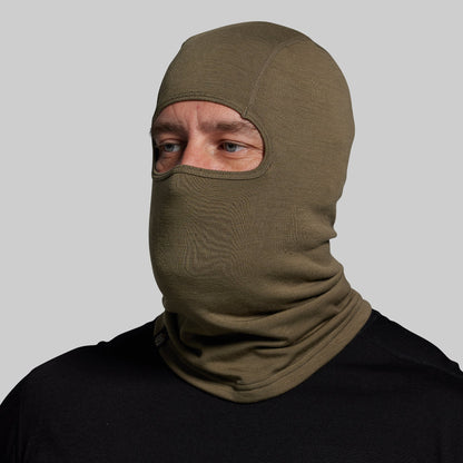 Ridgeline Merino Balaclava 240 (OD Green)