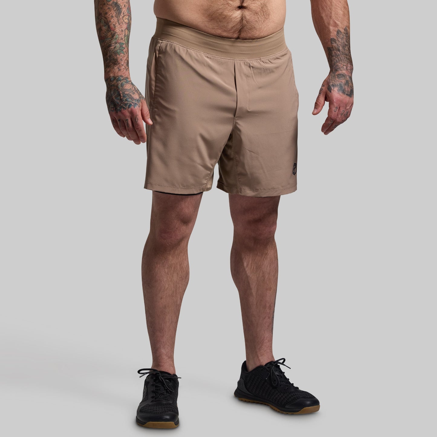 Versatile Short w/ Compression 7" (Mocha)