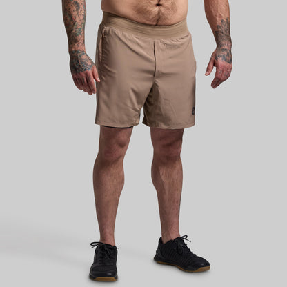 Versatile Short w/ Compression 7" (Mocha)
