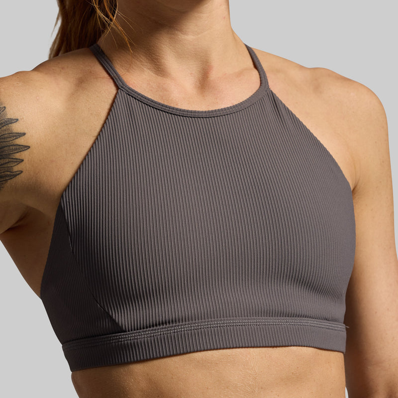 Break the Limits Sports Bra (Dark Grey)