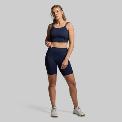 Don't Get It Twisted Sports Bra (BP Navy)