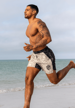 New Fitness Bodybuilding Shorts Mens Summer Casual Cool Short Pants Male  Jogger Workout Brand Beach Shorts Men Gyms Shorts Color: Black, Size: M