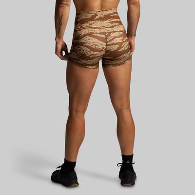 Your Go To Booty Short Set (Sand Tiger)