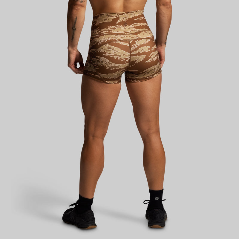 Your Go To Booty Short Set (Sand Tiger)