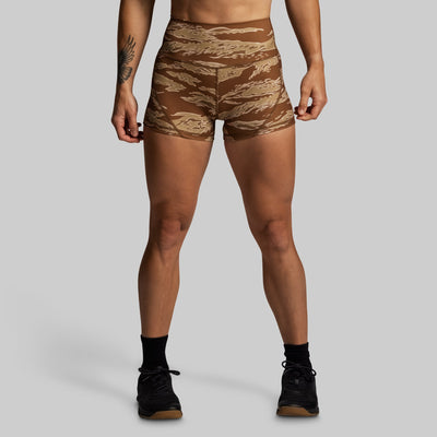 Your Go To Booty Short Set (Sand Tiger)