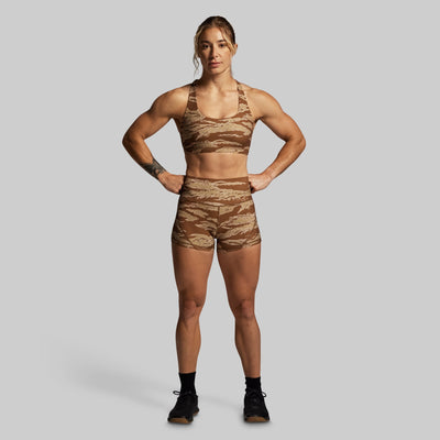 Your Go To Booty Short Set (Sand Tiger)
