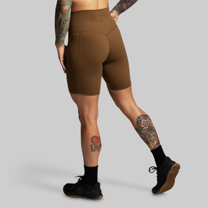 Tempo Biker Short (Coyote Brown)