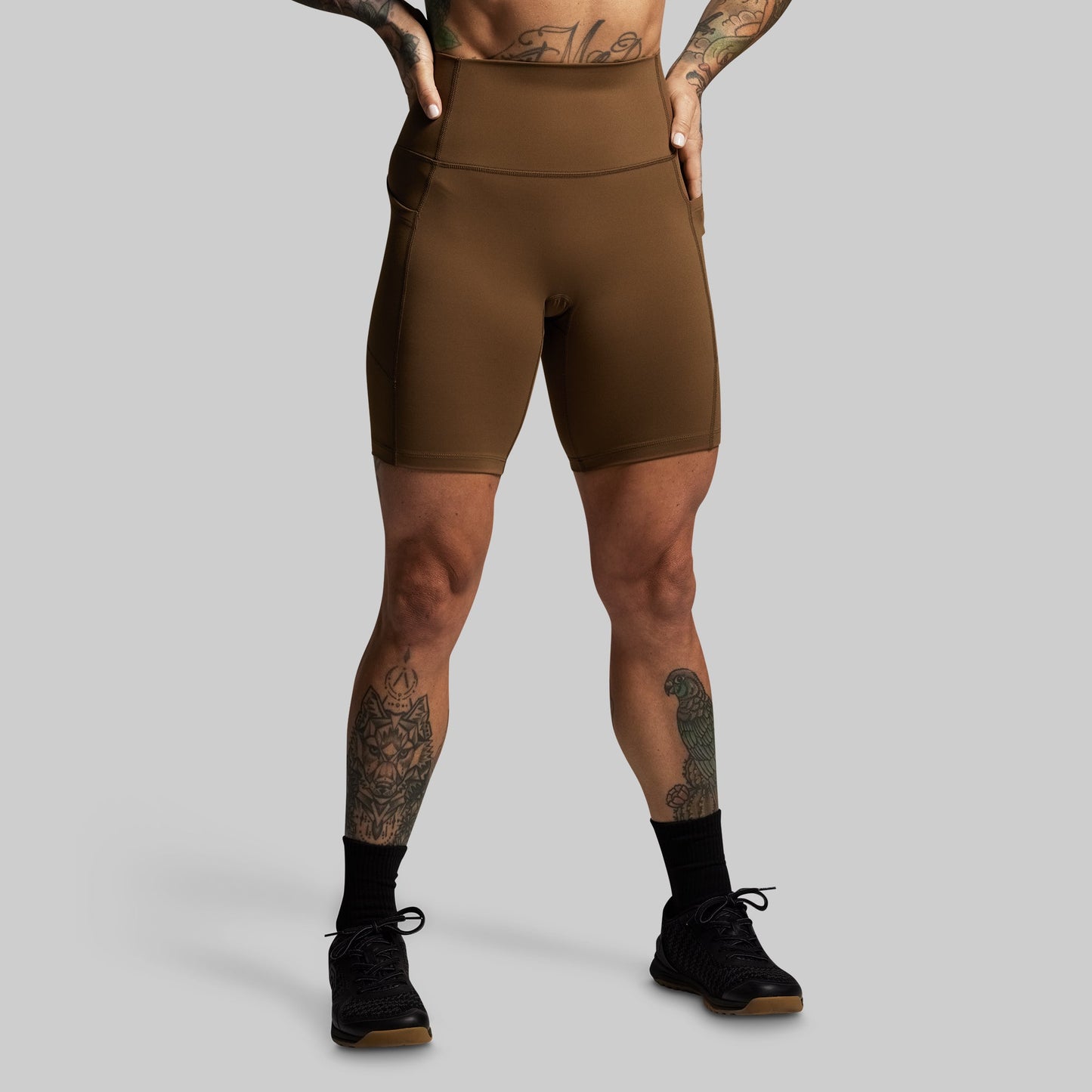 Tempo Biker Short (Coyote Brown)