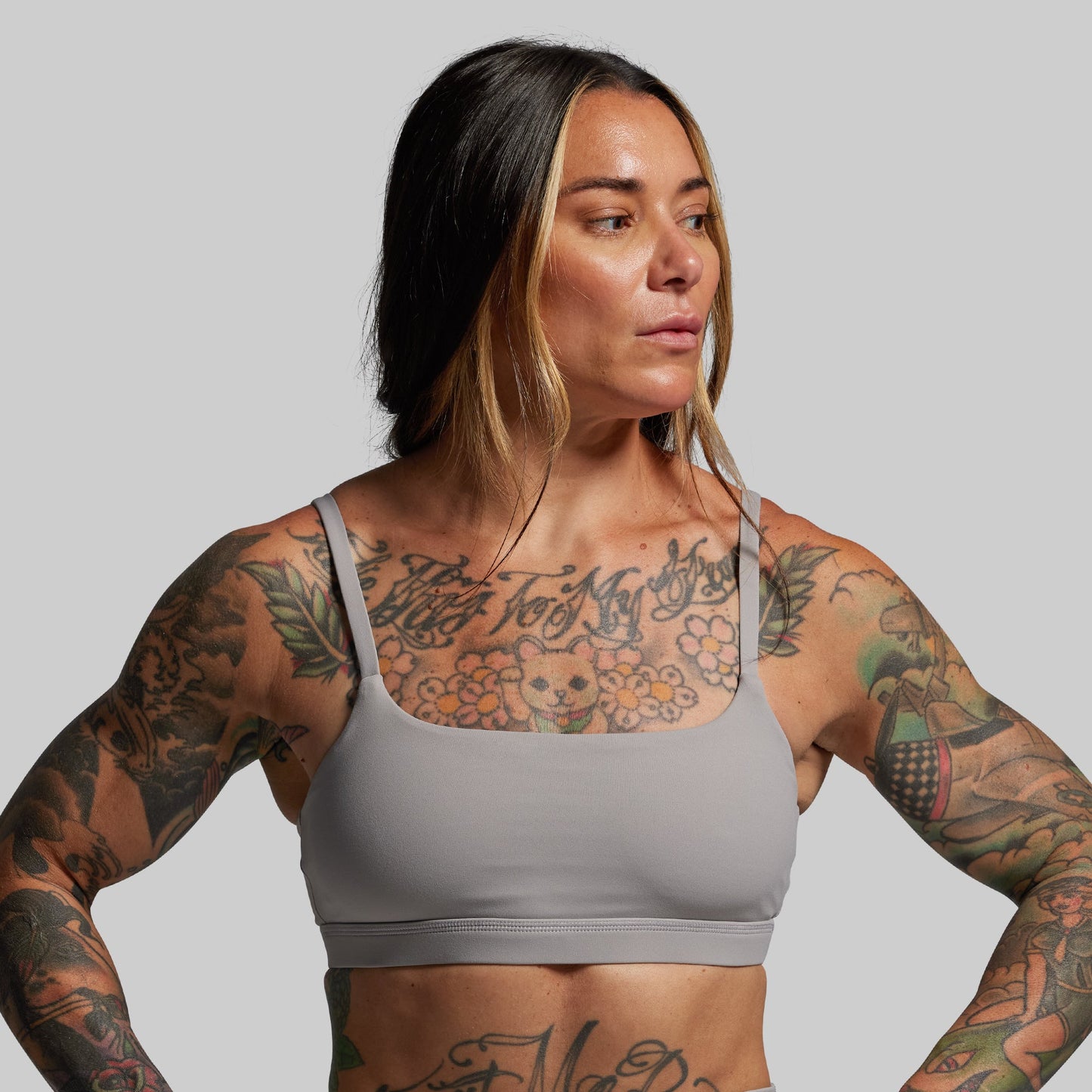 Reset Sports Bra (Stone)