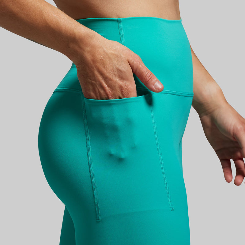 Your Go To 7/8 Legging w/ Pockets 2.0 (Pool)