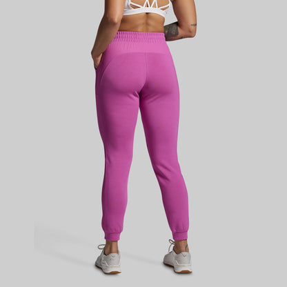 Lounge Lux Cropped Pullover Set (Viola)