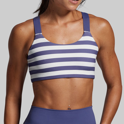 Moxie Sports Bra (Deep Sky Stripe)