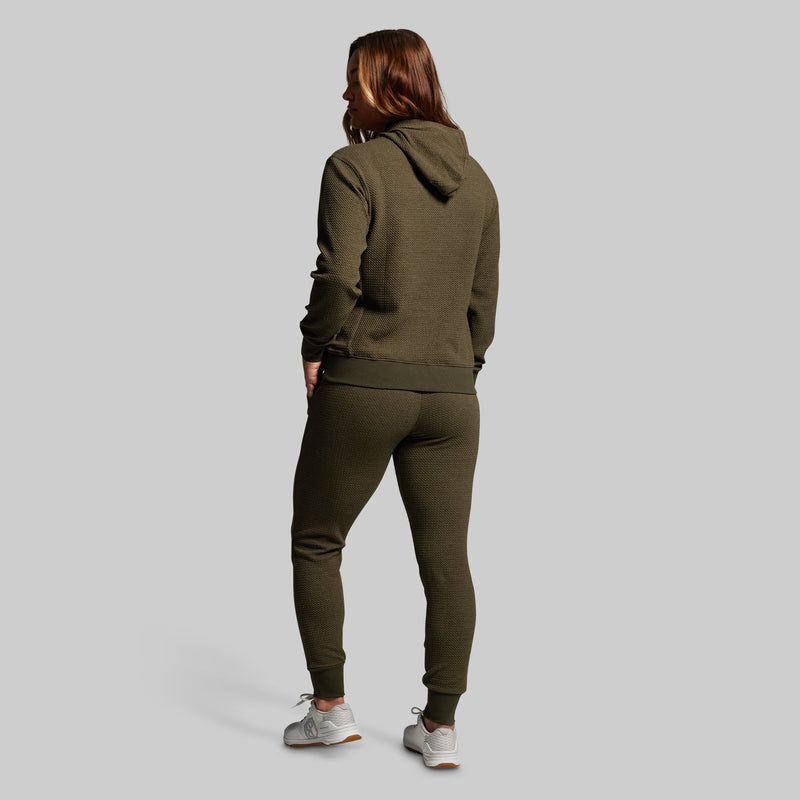 Women’s Cloud Jogger Set (OD Green)