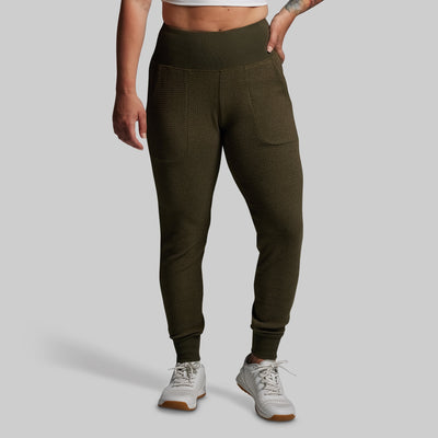 Women’s Cloud Jogger Set (OD Green)