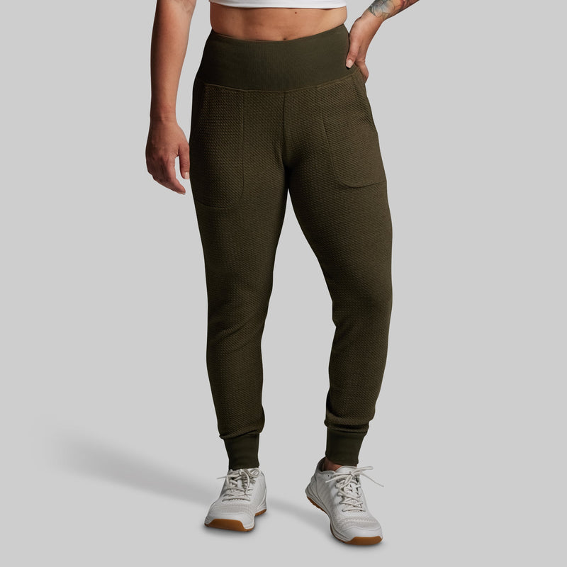 Women’s Cloud Jogger Set (OD Green)
