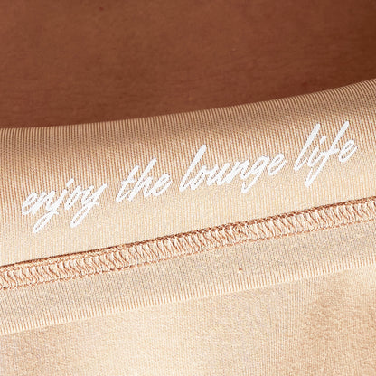 Lounge Lux Cropped Pullover (Mink)