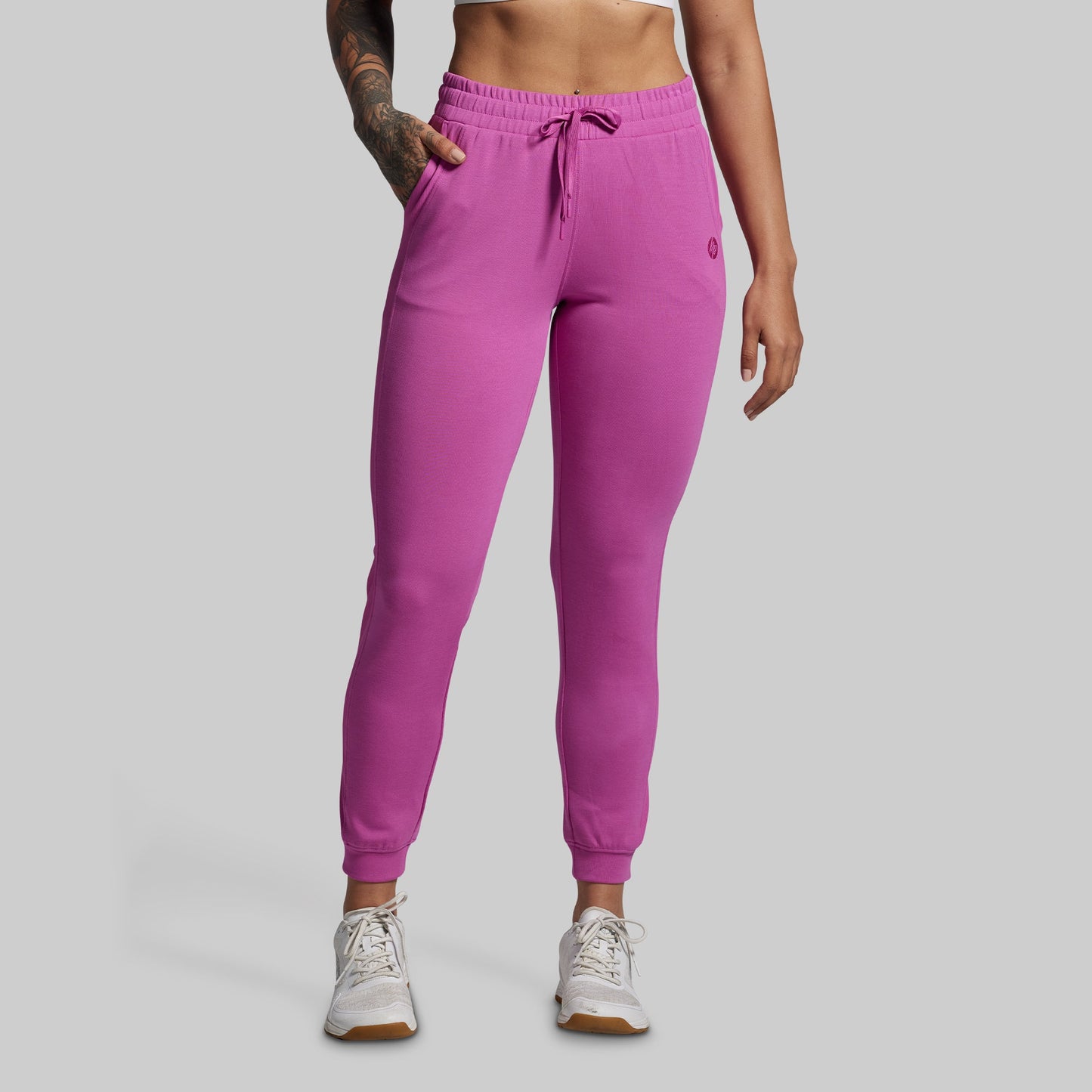 Lounge Lux Cropped Pullover Set (Viola)