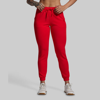 Lounge Lux Cropped Pullover Set (Adrenaline)