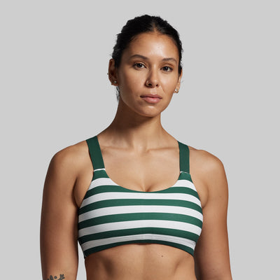 Moxie Sports Bra (Grove Stripe)