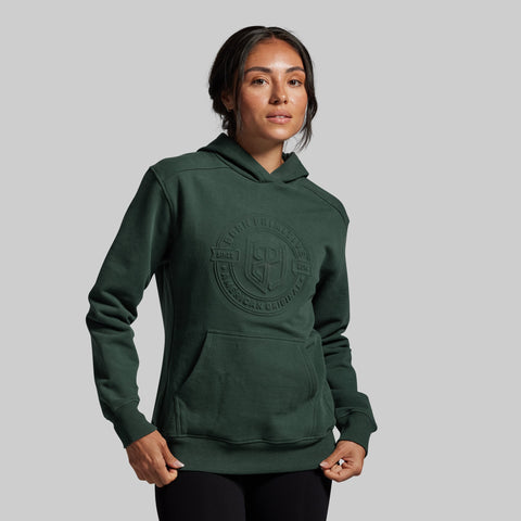 American Original Embossed Women's Unmatched Hoodie (Grove)