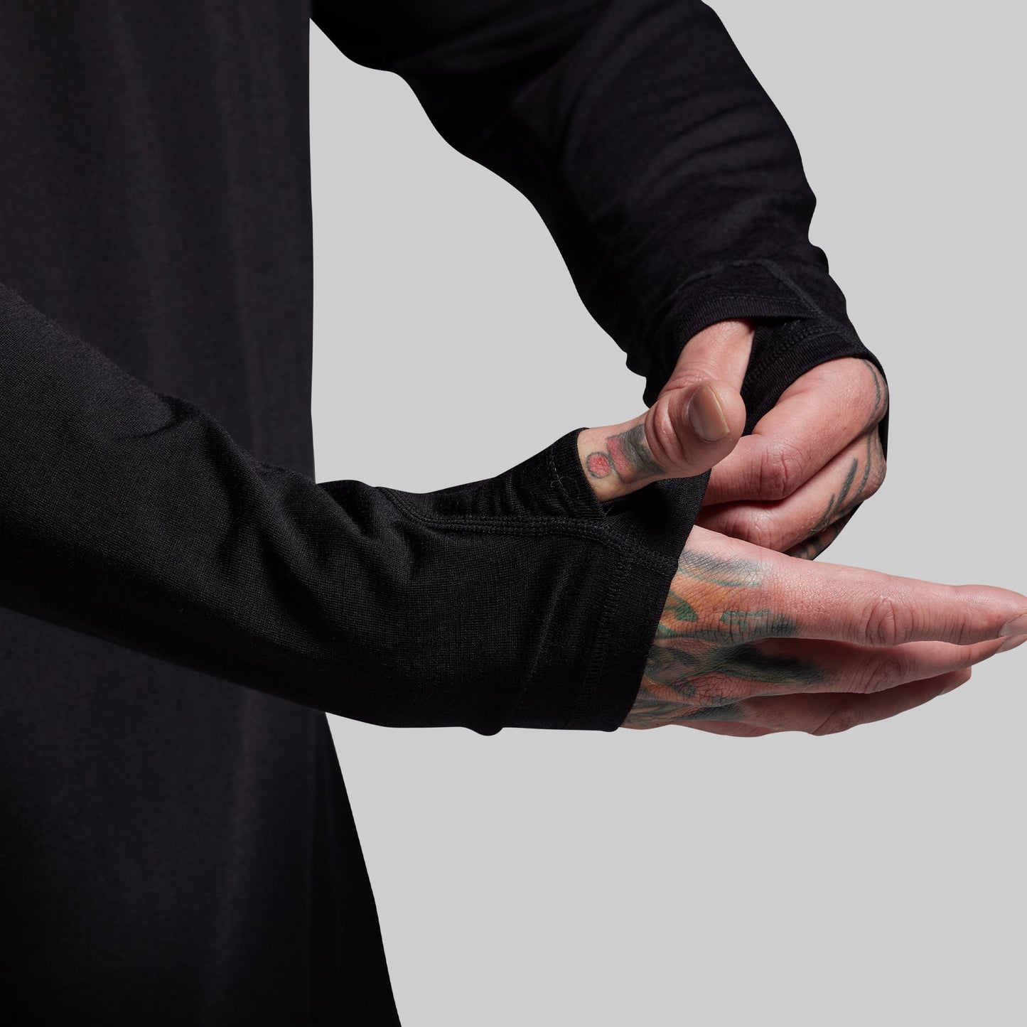 Ridgeline Merino Thermal Top 165 (Black)