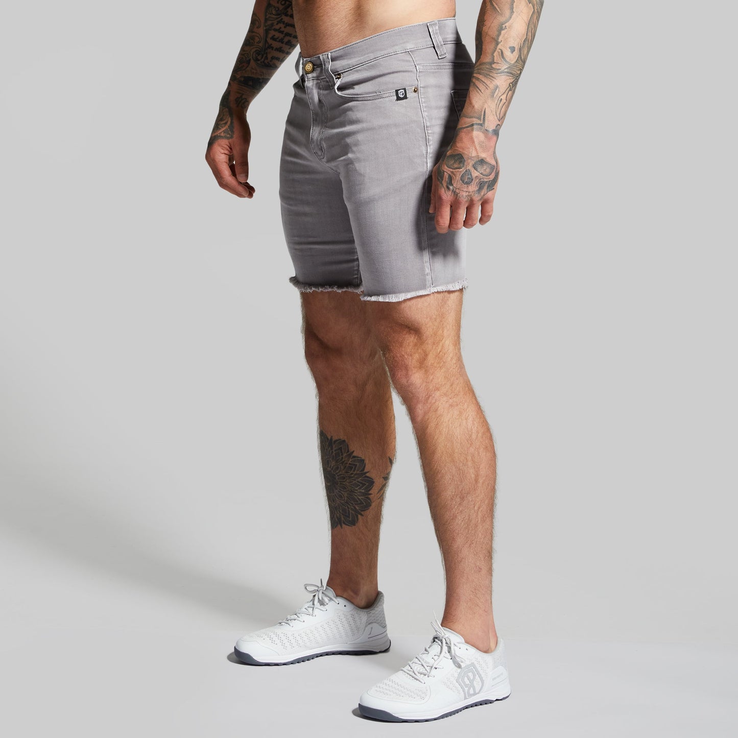 FLEX Stretchy Jort 7" (Grey)