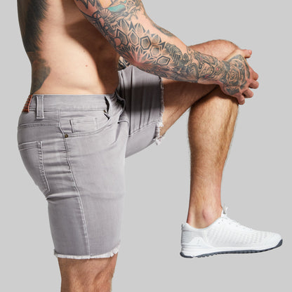 FLEX Stretchy Jort 7" (Grey)