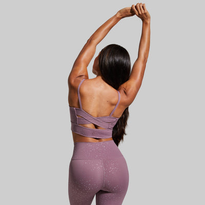 Radiance Sports Bra (Antique Mauve)