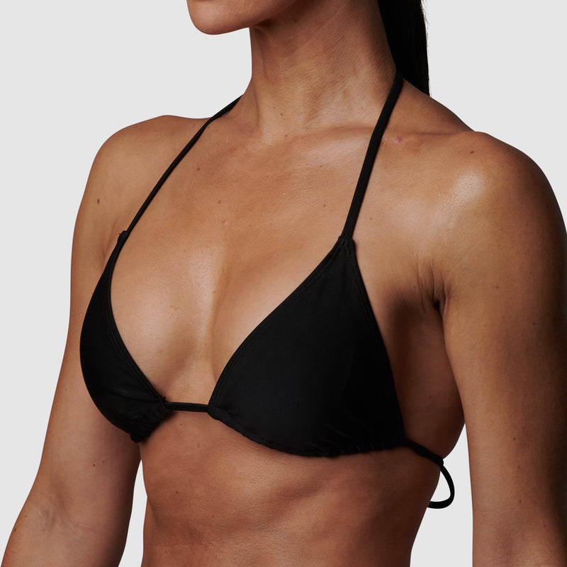 Triangle Bikini Top (Black)