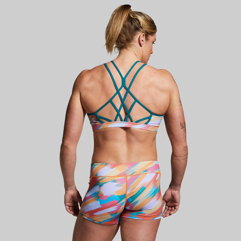 Warrior Sports Bra (Brushstroke)