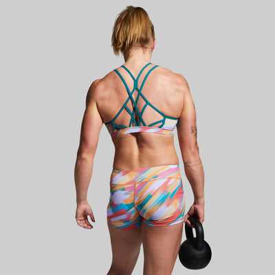 Warrior Sports Bra (Brushstroke)