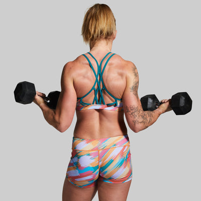 Warrior Sports Bra (Brushstroke)