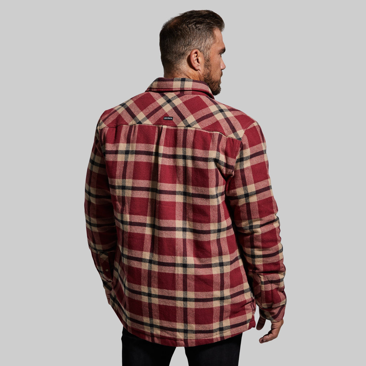 Insulated Flannel Jacket | Flannel Coat | Plaid Shacket – Born ...