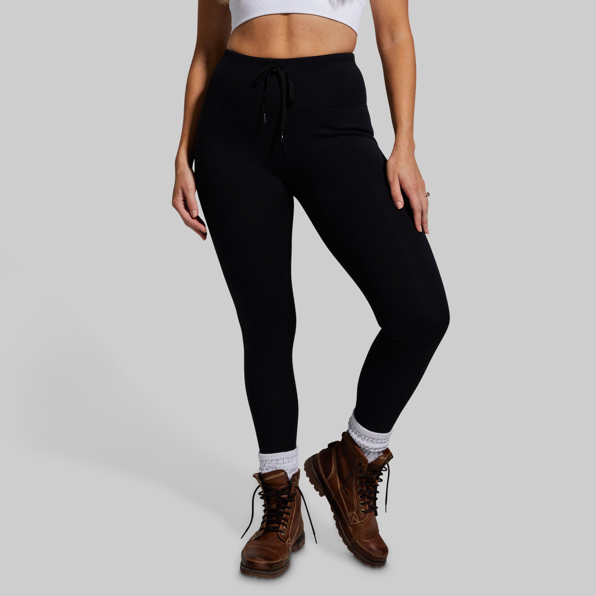 High Waisted Leggings | Fleece Lined Leggings | Lined Leggings